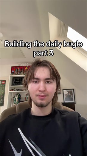 Building the daily bugle Part 3 #lego #legotiktok #banebrickz