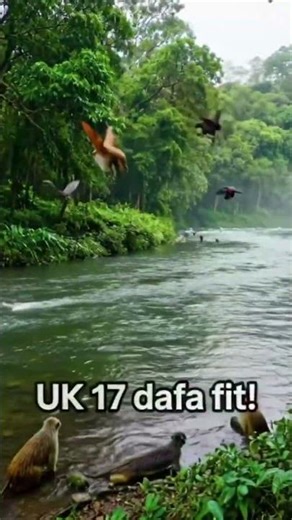 "Amazon Itna Bara Hai! 🌳" AmazonRainforest #NaturalWonders #NatureFacts #BiggestJungle