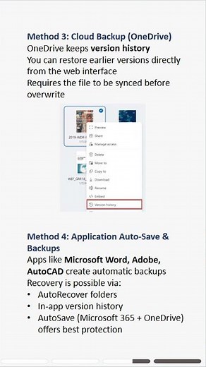 Recover overwritten files on Windows 10/11 fast and safely. #windows #files