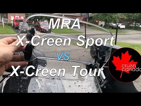 MRA X-Creen Sport vs X-Creen Tour