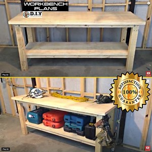 Établi - Plans d'établi - Établis - Établi de bricolage - établi de table - établi en bois - établi de garage - Etsy Canada