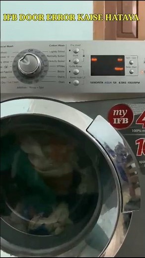 door error in IFB front load washing machine. door lock issue in IFB front load. #shorts #shortvideo