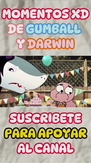 Momentos XD Gumball y Darwin🤣 #shorts #gumball #momentosxddegumball #xd #humor #momentosxd