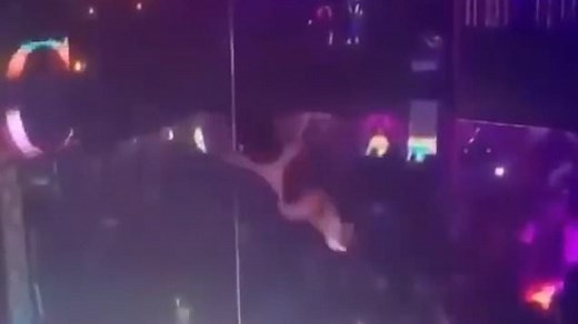 Stripper falls from 20-ft pole and suffers a 'broken jaw'