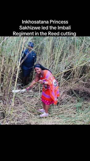 Umhlanga Reed Dance Ceremony: Imbali Regiment Reed Cutting