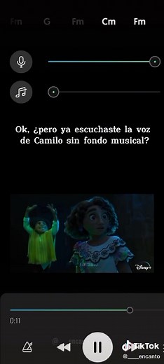 Responder a @____encanto Camilo acapella 😉💚💫#camilomadrigal #disney #encanto #fyp #viral