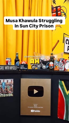 165 reactions | Musa Khawula Struggling In Sun City Prison #sapodcasthub #podcastandchill #macg #solphenduka #ghostlady #musakhawula #suncityprison #prison #southafrica #podcastclips #openchats #openchatspodcast #southafricanpodcast | SAPODCASTHUB | Facebook