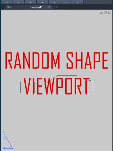 Exploring Random Shape Viewports in AutoCAD