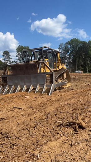 Big Iron on Instagram: "Precision Outdoors using their CAT D6T outfitted with a root rake to clear agricultural land in preparation for new vegetation to be planted —"
