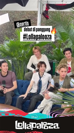Cortis Interview at #Lollapalooza2026