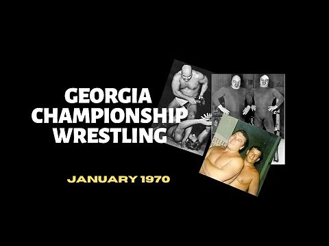 Georgia Championship Wrestling - January 1970