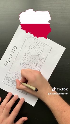 European License Plates Reimagined: Poland 🇵🇱