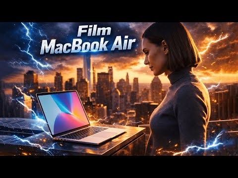 FILM MACBOOK AIR ⚡ Power Meets Elegance #FILMMACBOOKAIR #MacBookAir #CinematicTech