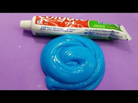 DIY Colgate Toothpaste Fluffy Slime!! No Shaving Cream, No Glue, No Borax! MUST WATCH!