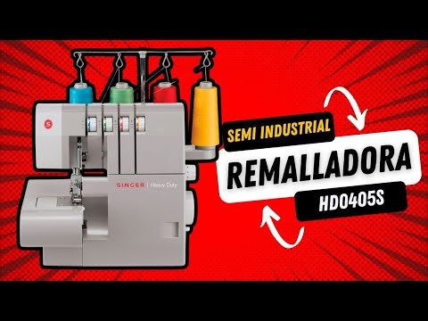 🔴 Remalladoras S0105 y HD0405c - Taller Exclusivo SINGER 29/11/25
