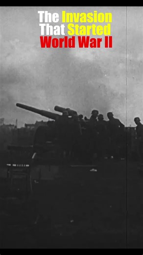 September 1st 1939: The Invasion That Started World War II #ww2 #history #wwii #shorts