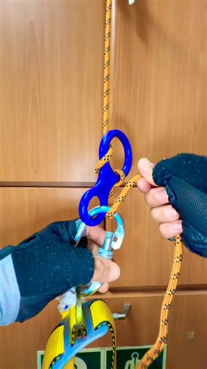 Simple. Secure. Rescued. #knottutorial #knot #outdoors #climbing #rope