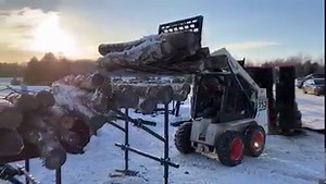 1K views · 42 reactions | Firewood Friday! This is how we make firewood at Metsa Machines, one person runs the processor, the other loads the rack and moves wood crates. In this video we are running the Japa 395 with the Japa 471 Timber Deck. Japa Firewood Processors | Metsa Machines | Facebook