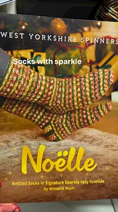 4.8K views · 44 reactions | A you ready for a small dose of Christmas? West Yorkshire Spinners Signature 4ply Sparkle - Yuletide ✨ is the brand new festive sock yarn for 2024. Knit or crochet yourself a pair of socks 罹 there’s a free pattern to download for each. Find the patterns in ‘new in’. #sockknitting | Black Sheep Wools | Facebook