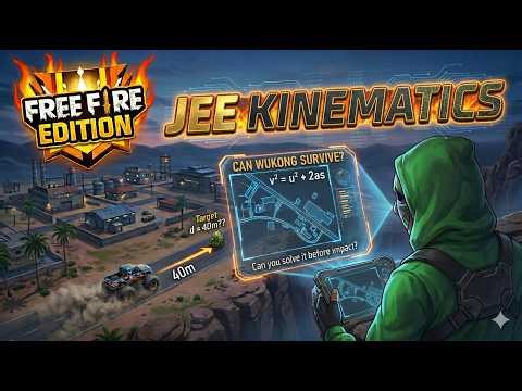 Motion in 1D: Master 'Stopping Distance' in 4 Mins | JEE Main Physics