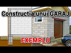 Example of garage construction