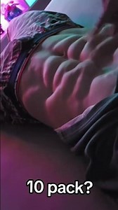 10 Pack Flex #abs #flexing #muscle #muscleflex