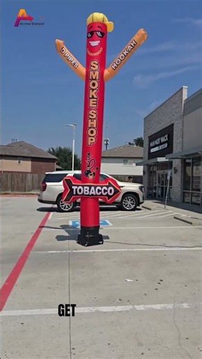 20FT Smoke Shop Air Dancer 🔥 Make Your Store Stand Out! #Shorts #AirDancer