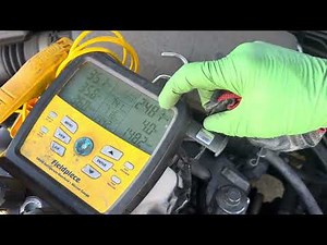 AC Subaru compressor noise. It’s low on refrigerant. Compressor overheating.. 🥵 low return