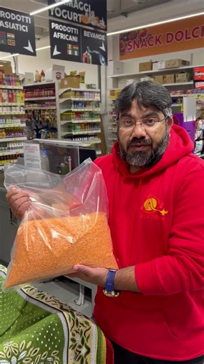 Red masoor dal (Lenticchie rosse) 5kg € 6,99