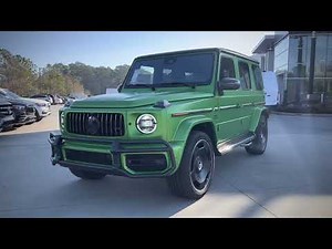This MANUFAKTUR Green Hell magno AMG G63 Turns EVERY Head! #g63amg #amg #exoticsuv #greenhellmagno