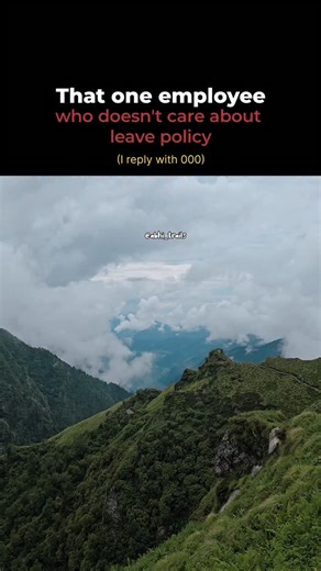 Abhishek Barolia | Travel 📸 on Instagram: "HR mails about leaves. I reply with OOO. . . . #abhi_trails #reels #trending #viral #view nature wanderlust hodophile travel mountain solo explore places fyp instareels instatravel instadaily himachal Instagram"