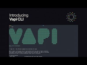 Introducing Vapi CLI