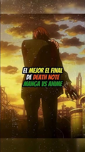 WHICH DEATH NOTE ENDING IS BETTER? - MANGA VS ANIME