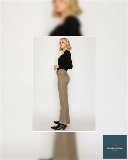 TUMMY CONTROL HIGH RISE HOLLY FLARE PANTS