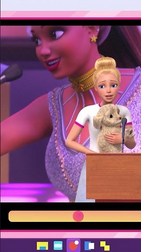 🐶 Anak Anjing di Konferensi Pers! | Barbie & Barbie On Set | Short | Barbie Bahasa