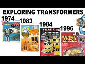 Exploring Transformers | From Japanese Unreleased Toys to G1 to Beast Wars