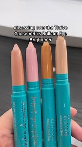 What's your go-to Brilliant Eye Brightener™ shade for this fall season?✨🍂 We'll go first. All of them! Featured here on Annie Tran! ✨Stella (Champagne Shimmer) ✨Mieko (Soft Pink Shimmer) ✨Aurora (Rose Gold Shimmer) ✨Gia (Warm Gold Shimmer) Comment your fave shade with a ✨ below! | Thrive Causemetics