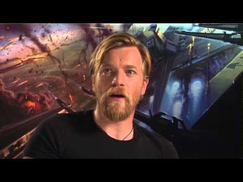 Ewan McGregor talks about seeing his uncle Denis Lawson as Wedge Antilles in Star Wars when he was 6 years old.