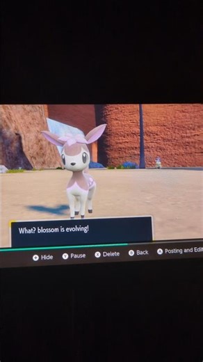 shiny deerling evolves into shiny sawsbuck #pokemon #shorts 🦌