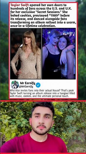 Taylor Swift's Secret Sessions: Cookies, 1989 Preview & Fan Dance Party! 🍪🎉