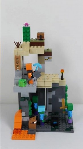 LEGO MINECRAFT ZOMBIE DUNGEON #shorts #lego