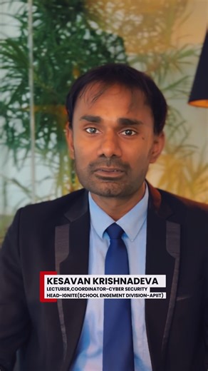 1.6K views · 24 reactions | Guard the digital world. Defend data. Secure the future. Start your journey with APIIT’s BSc (Hons) Cyber Security.  Call Rochelle : 076 366 3115 ✉️ info@apiit.lk  https://apiit.lk/courses/bsc-hons-cyber-security/ #InspiringFutureLeaders #InspireLoveforLearning #APIIT #ComputingatAPIIT #cybersecurity #IT | APIIT Sri Lanka | Facebook