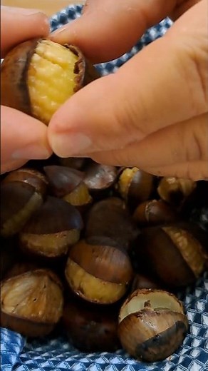 Maronen zubereiten #Kastanien #food