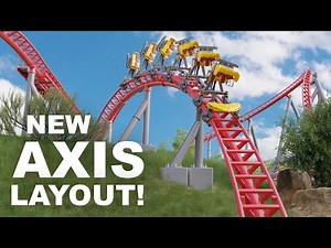 NEW S&S Axis Coaster POV/Off-Ride Animation