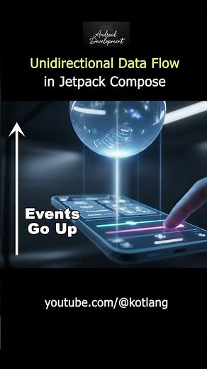 Compose Basics: Unidirectional Data Flow Explained Simply!