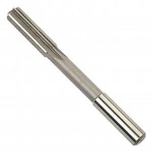 Auniwaig Chucking Reamer 5/8 Inch H7 HSS Lathe Machine Reamer 6 Straight Flutes Round Shank Milling Cutting Tool for Bore Drilling Machine
