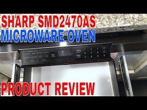 ✅ How To Use Sharp Microwave Oven SMD2470AS Drawer Review 🔴