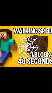 speed comparison in Minecraft. #shorts. #minecraft