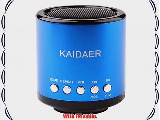 S-mobile Kaidaer Portable Mini Wireless Bluetooth Speaker (KD-MN02BT) (Blue)