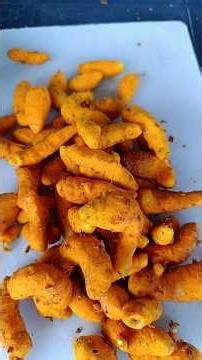 COMENZAMOS con el PROCESO de DESHIDRATACIÓN de la CURCUMA 👍🤔🌿🌱 #curcuma #deshidratando #alimentos